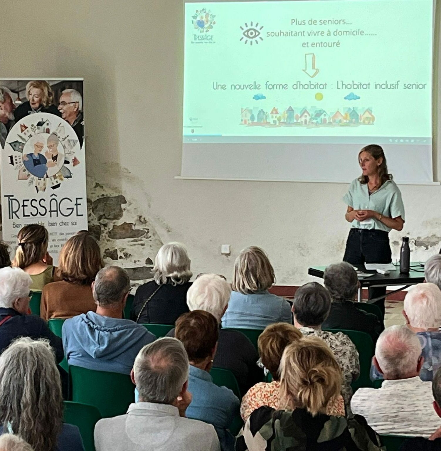 Présentation du projet d&rsquo;habitat partagé sénior à Château-Thébaud