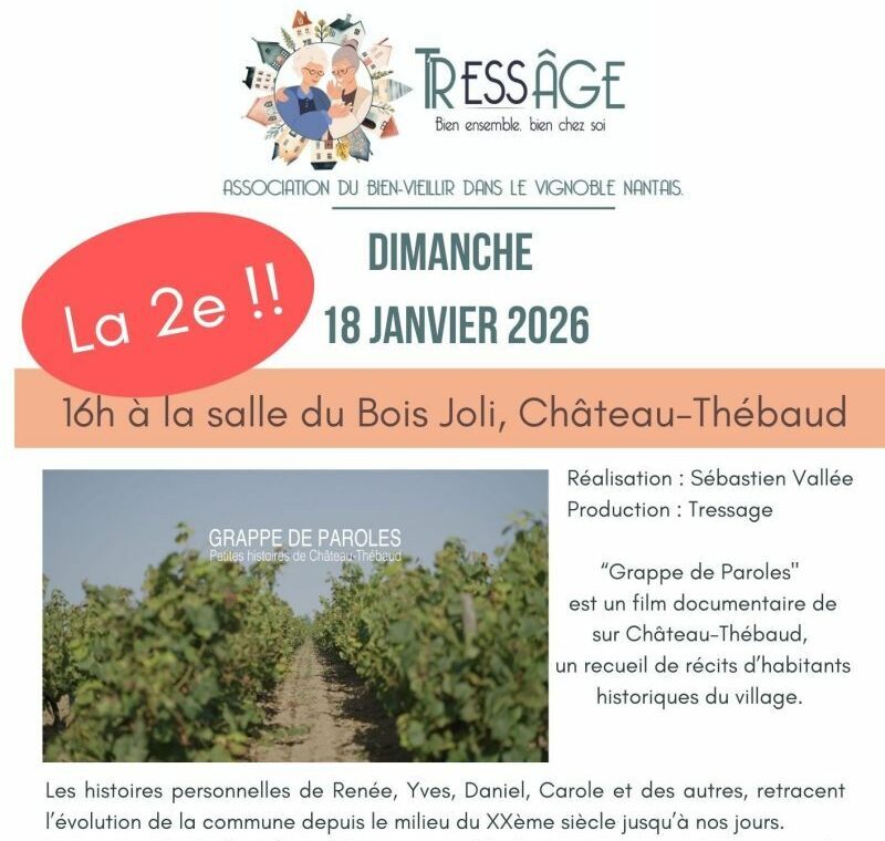 “Grappe de Paroles” : la 2ème ! !